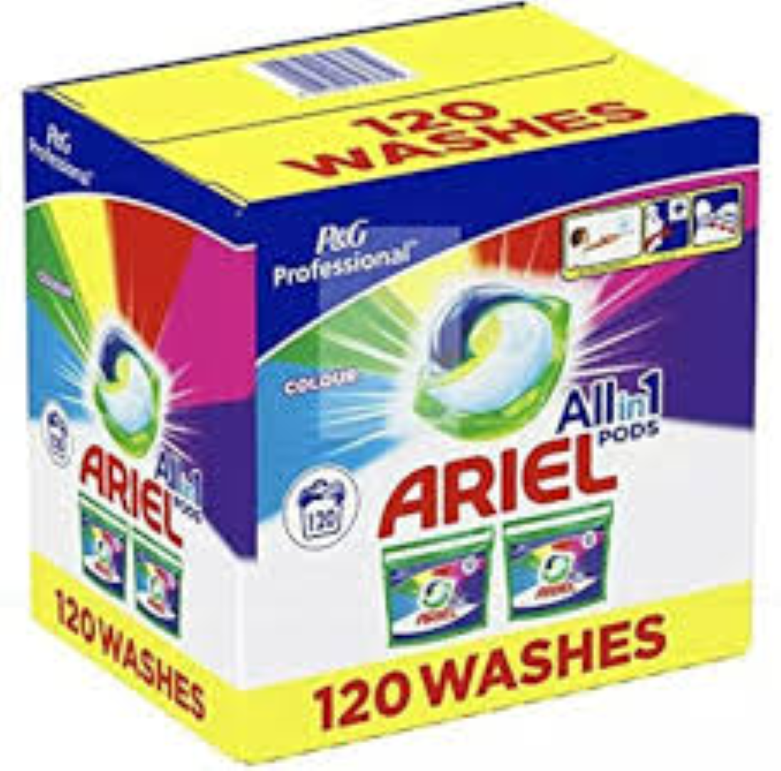 ARIEL ALL IN 1PODS DETERGENT COLOR 618.8G